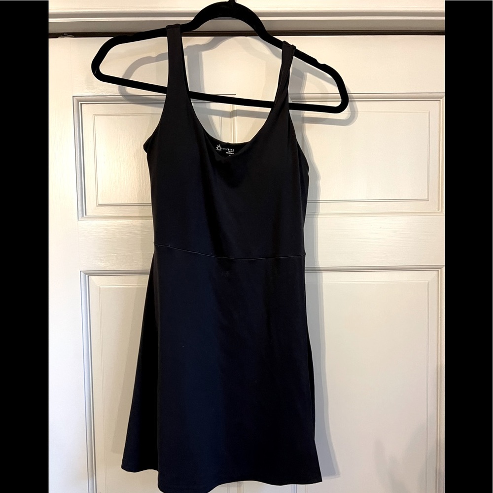 Aerie offline black tennis dress